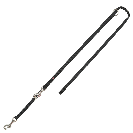 Trixie Premium säädettävä talutushihna, musta - koko XS: pituus 2 m / leveys 10 mm