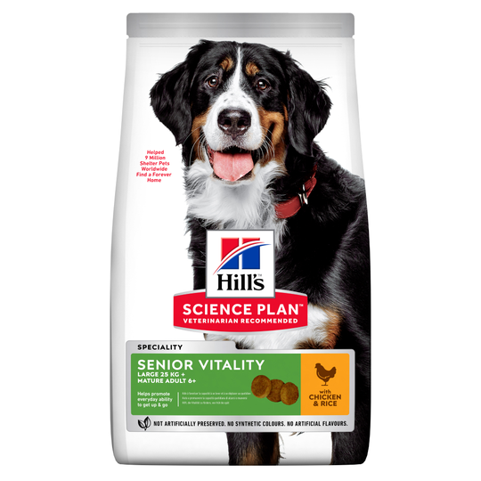 Hill's Science Plan -säästöpakkaus: 2 x suuri pakkaus - 2 x 14 kg Mature Adult Youthful Vitality Large Breed Chicken