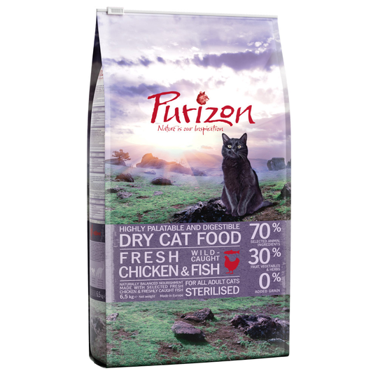 Purizon Adult Sterilised Chicken & Fish - 150 g