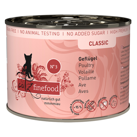 catz finefood -säästöpakkaus: 24 x 200 g - siipikarja
