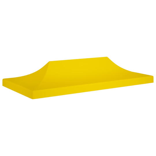 vidaXL Juhlateltan katto 6x3 m keltainen 270 g/m²