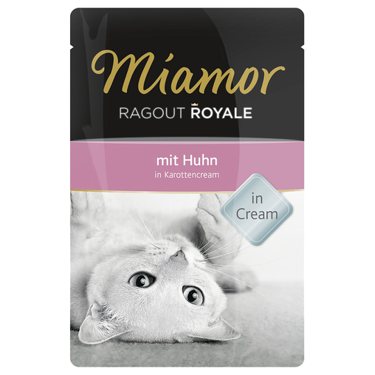 10 + 2 kaupan päälle! 12 x 100 g Miamor Ragout Royale - Multi-Mix Cream (4 makua)