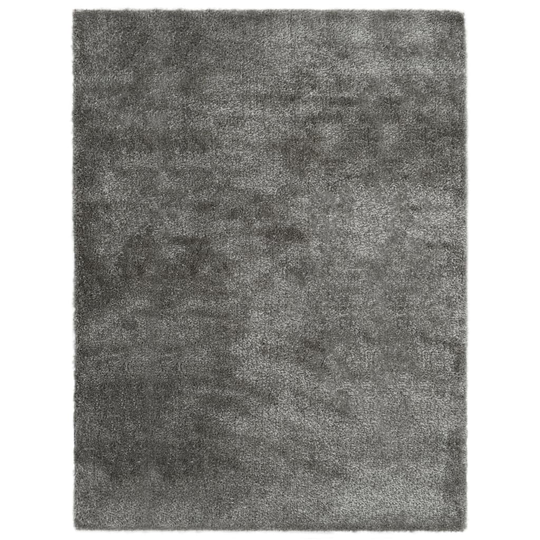 vidaXL Shaggy-matto 160x230 cm antrasiitti