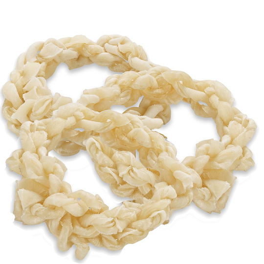 Barkoo-pururenkaat, punottu, noin 10 cm - 3 kpl (126 g)