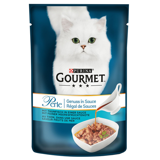 44 + 8 kaupan päälle! 52 x 85 g Gourmet Perle - Delicious Sauce: tonnikala