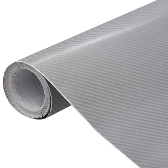 vidaXL Auton päällystekalvot 2 kpl 4D hopea 100x150 cm
