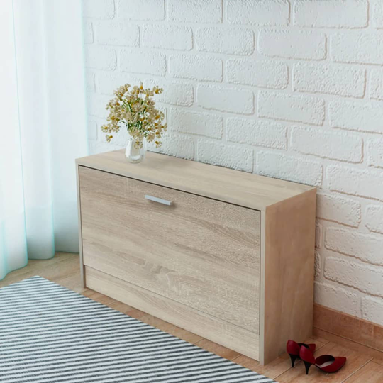 vidaXL Kenkien Varastokaappi Tammi 80x24x45 cm