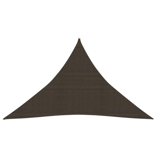 vidaXL Aurinkopurje 160 g/m² ruskea 3x3x4,2 m HDPE