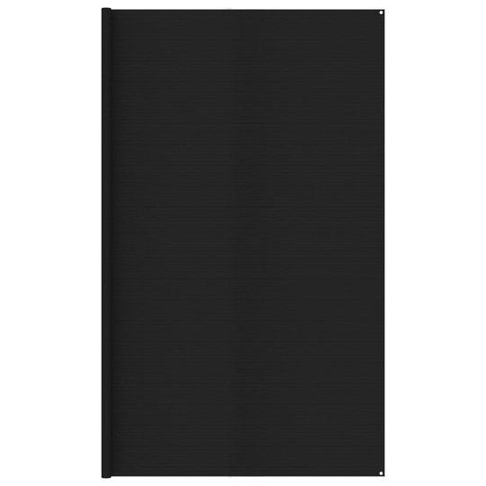 vidaXL Telttamatto 400x400 cm musta HDPE
