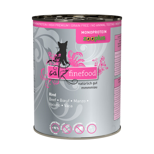 catz finefood Monoprotein zooplus 6 x 400 g - nauta