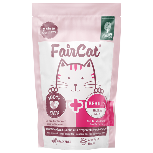 5 + 3 kaupan päälle! 8 x 85 g FairCat-kissanruoka - Beauty