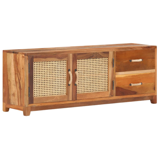 vidaXL TV-taso 120x30x45 cm kierrätetty täyspuu
