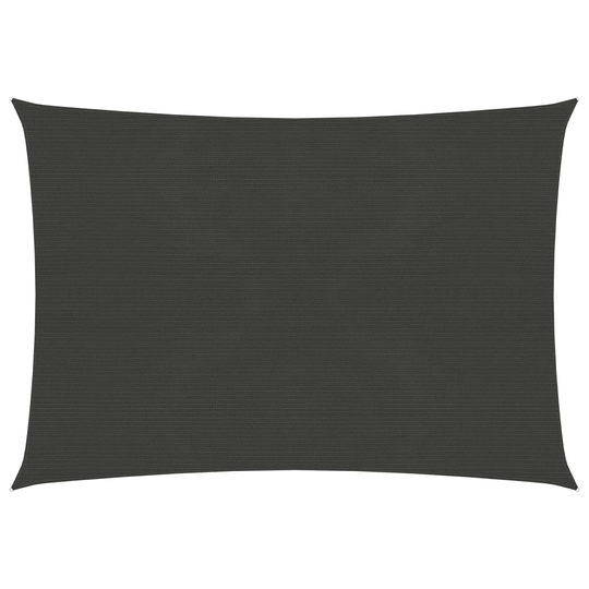 vidaXL Aurinkopurje 160 g/m² antrasiitti 3,5x4,5 m HDPE