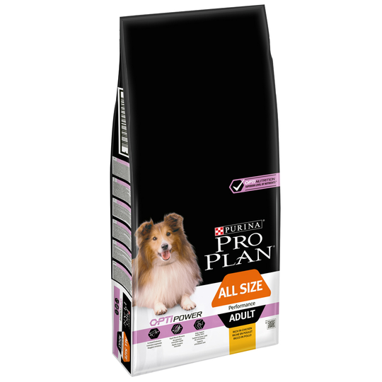 PURINA PRO PLAN All Sizes Adult Performance OPTIPOWER - 14 kg