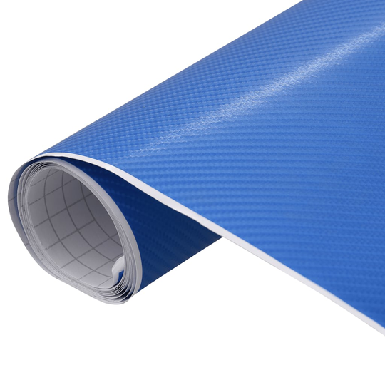 vidaXL Auton päällystekalvo 4D sininen 100x150 cm