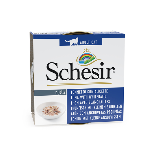 Schesir in Jelly 6 x 85 g - tonnikala & pienet sardellit