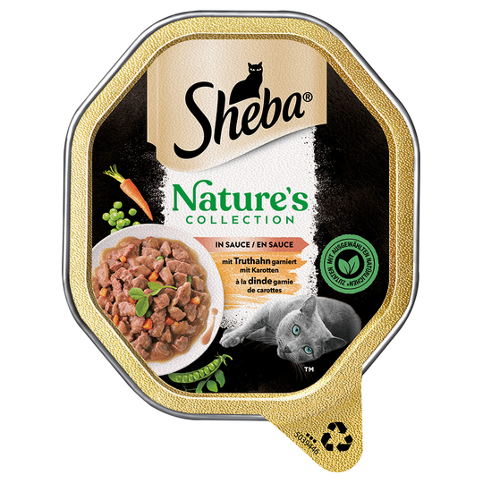 Sheba Nature´s Collection in Sauce 22 x 85 g - kalkkuna