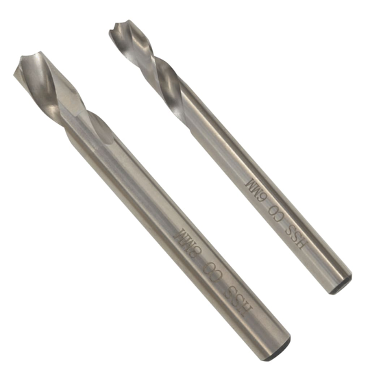 vidaXL 2-osainen Pistehitsauksen poranteräsarja 6/8 mm HSS