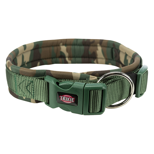 Trixie Premium -kaulapanta, leveä neopreenipehmuste - L-koko: kaulanympärys 49-55 cm, L 25 mm