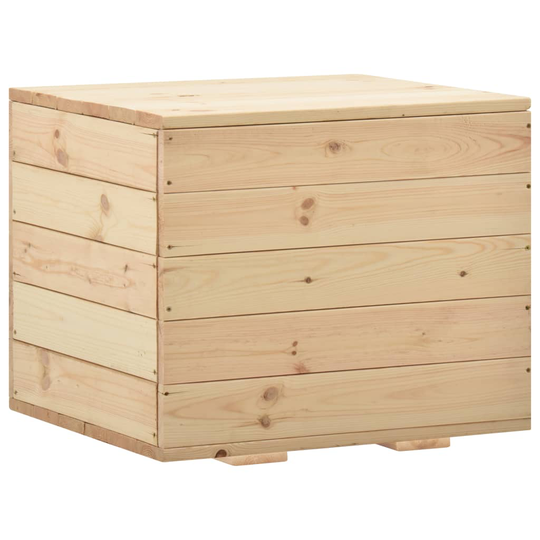 vidaXL Säilytyslaatikko 60x54x50,7 cm täysi mänty