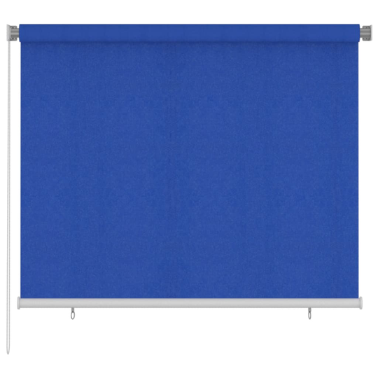 vidaXL Rullaverho ulkotiloihin 180x140 cm sininen HDPE
