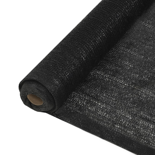 vidaXL Näkösuoja HDPE 1x10 m musta 150 g/m²