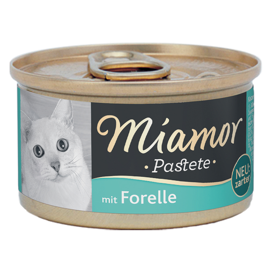 Miamor Pâté -säästöpakkaus 24 x 85 g - taimen