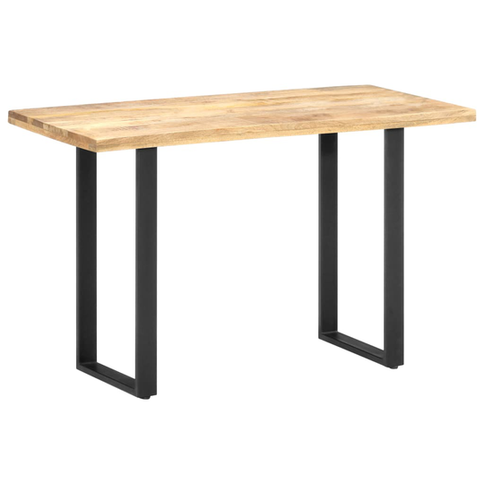 vidaXL Ruokapöytä 120x60x76 cm täysi mangopuu