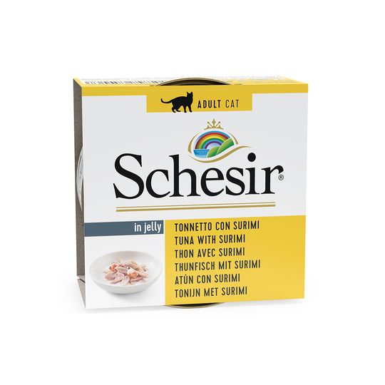 Schesir in Jelly 6 x 85 g - tonnikala & surimi