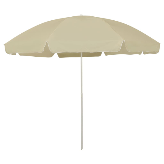 vidaXL Rantavarjo hiekankeltainen 300 cm