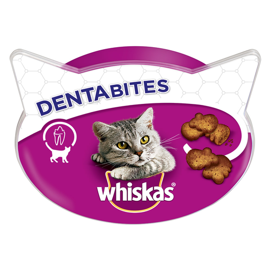6 + 2 kaupan päälle 8 x Whiskas-kissanherkut - Dentabites: kana (8 x 40 g)