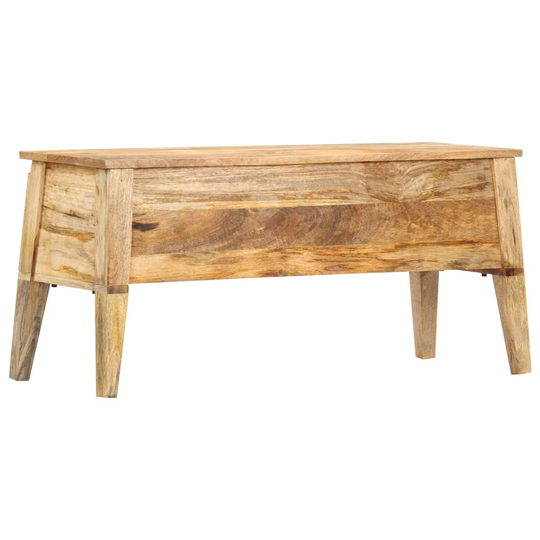 vidaXL Säilytyslaatikko 99x35x48 cm täysi mangopuu