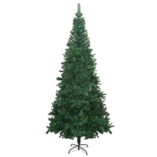 vidaXL Tekojoulukuusi L 240 cm Vihreä
