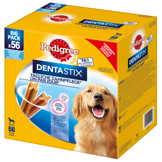 Pedigree Dentastix Daily Oral Care - 56 kpl suurille koirille (>25 kg)