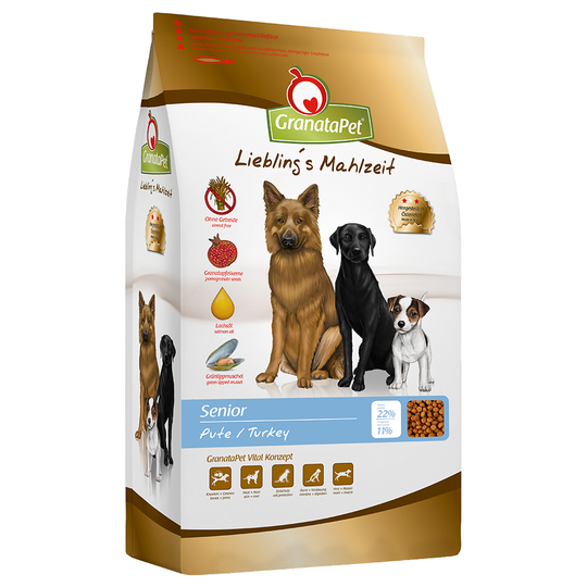GranataPet Senior Turkey - säästöpakkaus: 2 x 10 kg