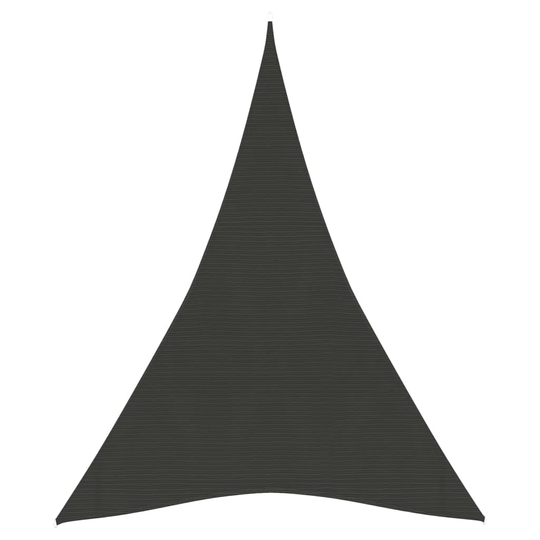 vidaXL Aurinkopurje 160 g/m² antrasiitti 5x7x7 m HDPE