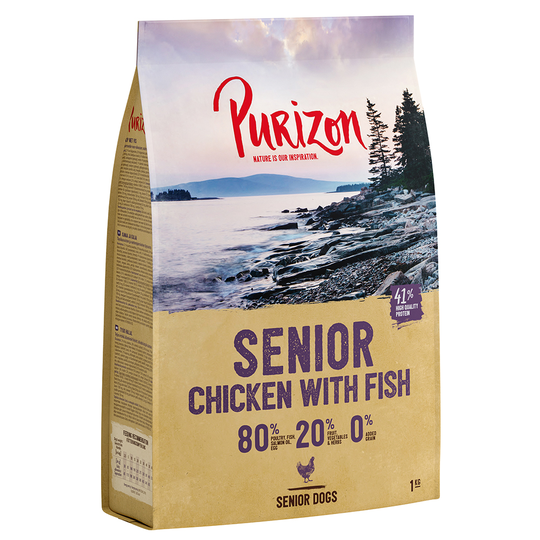 Purizon Senior kana & kala - viljaton - 1 kg