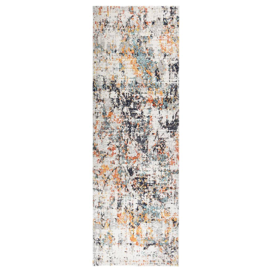 vidaXL Ulkomatto litteä kudos 80x250 cm monivärinen