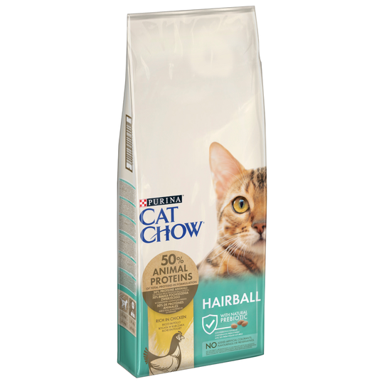 Cat Chow kissanruoka 15 kg: 13 kg + 2 kg kaupan päälle! - Adult Special Care Hairball Control