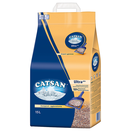 Catsan kissanhiekka erikoishintaan 15 % alennusta! - 15 l Catsan Ultra