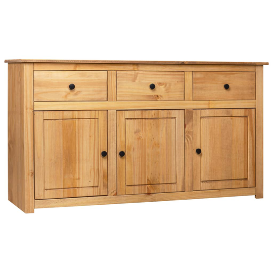 vidaXL Senkki 135x40x80 cm täysi mänty Panama-sarja
