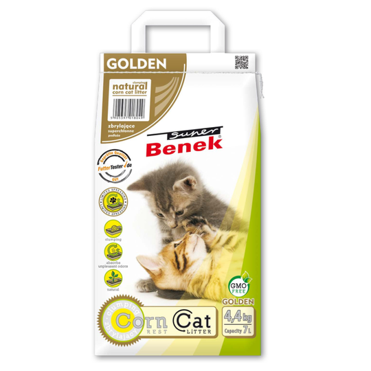 Super Benek Corn Cat Golden - 7 l (noin 4,4 kg)