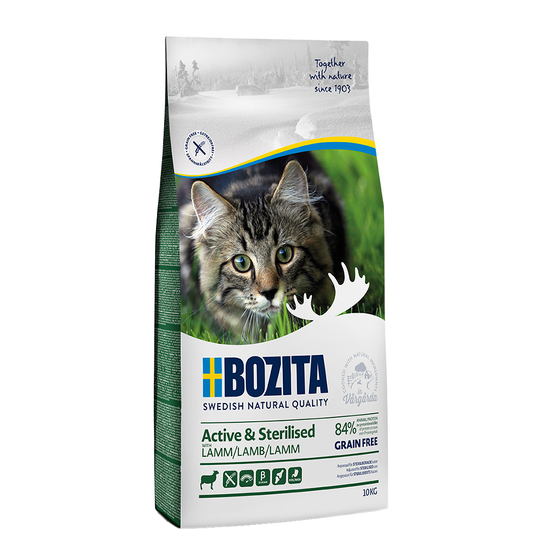 Bozita Grainfree Active & Sterilised Lamb - 400 g