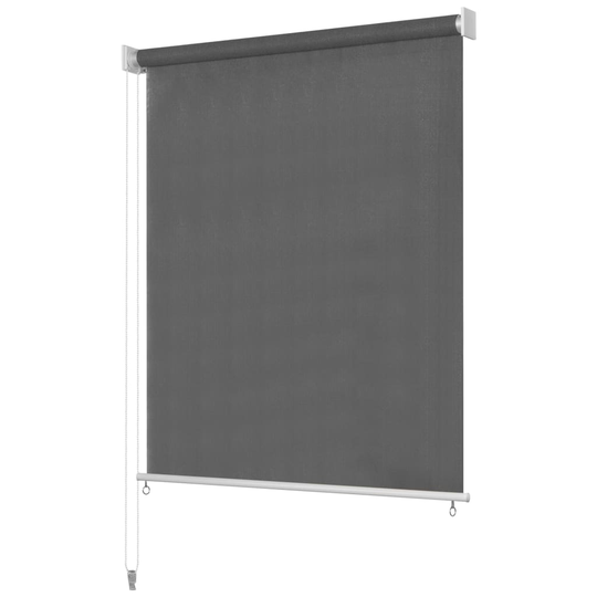 vidaXL Rullaverho ulkotiloihin 120x140 cm antrasiitti