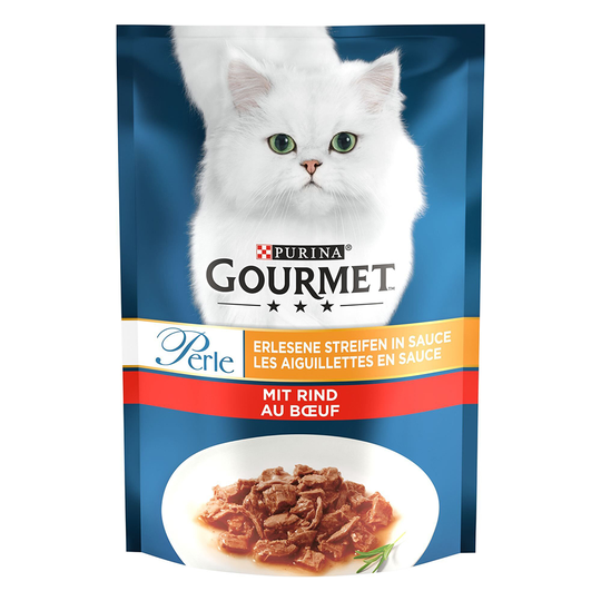 44 + 8 kaupan päälle! 52 x 85 g Gourmet Perle - nauta