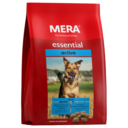 12,5 kg MERA essential -koiranruoka erikoishintaan! - Active