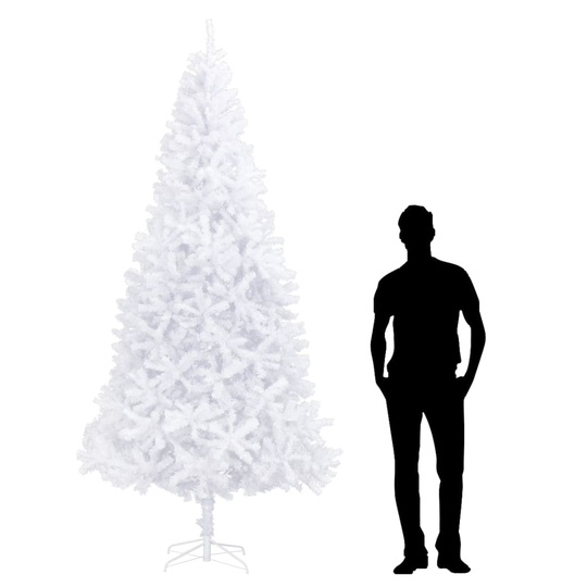 vidaXL Tekojoulukuusi 300 cm valkoinen