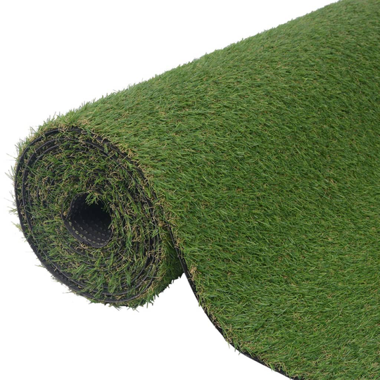 vidaXL Keinonurmi 1x5 m/20 mm vihreä
