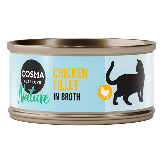 6 x 70 g Cosma Nature: 5 + 1 kaupan päälle! - kanafile