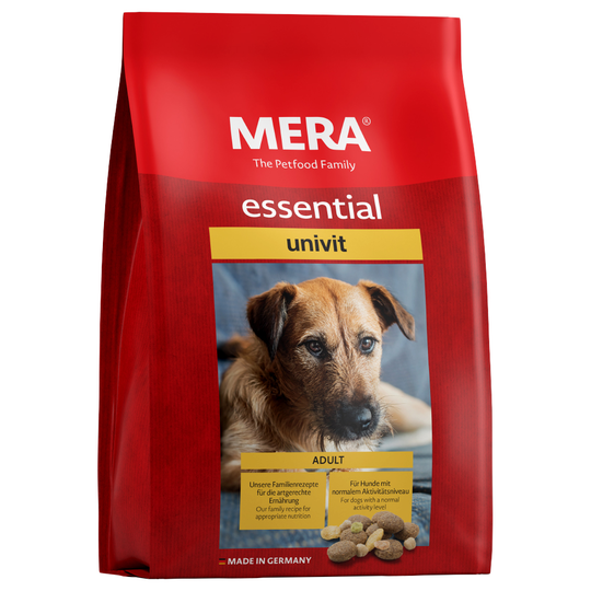 12,5 kg MERA essential -koiranruoka erikoishintaan! - Univit